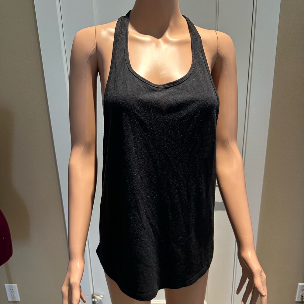 Nike Black Tank Top with Moisture-Wicking Fabric